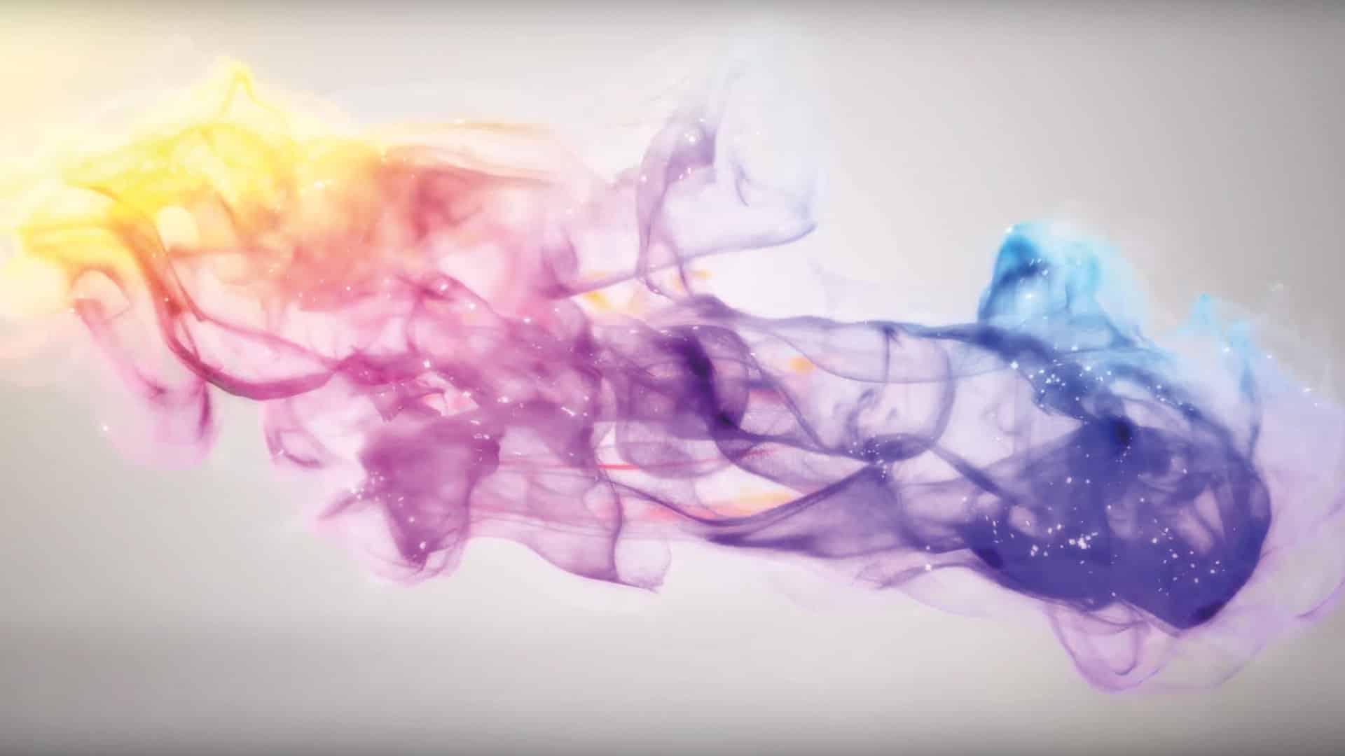 fumée de couleurs en motion design
